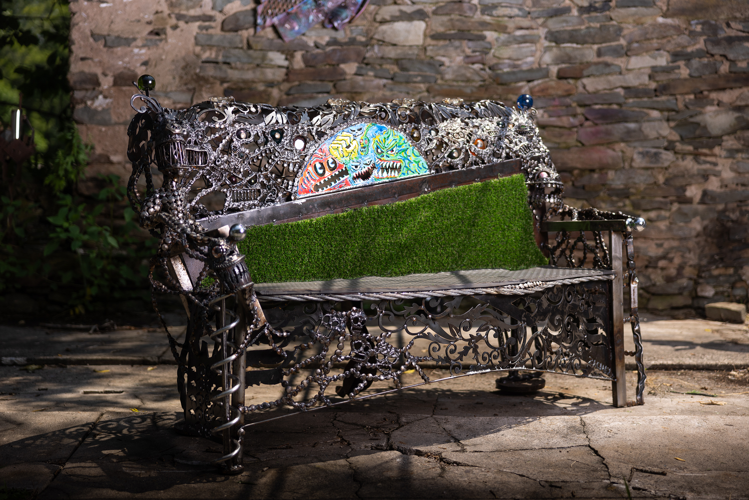 Bench sculpture